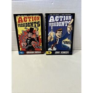 Action Presidents 2 & 4: John F Kennedy - Paperback By Van Lente, Fred - GOOD